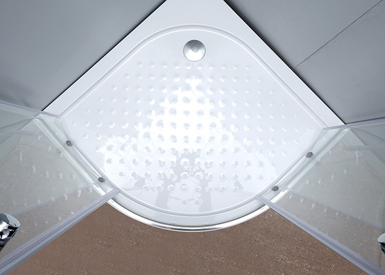 구부러진 모서리 샤워기 인클로저, 900x900x2000mm  샤워와 베스 구내는 알루미늄에 크롬염료를 칠합니다