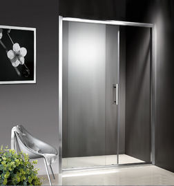 1200-1800X1950mm 보충 슬라이드 유리 샤워 문, 두 배 바퀴를 가진 샤워 칸막이실 문
