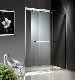 1200-2000X1900mm 두 배 슬라이드 유리 샤워 문, 두 배 바퀴를 가진 샤워 칸막이실 문